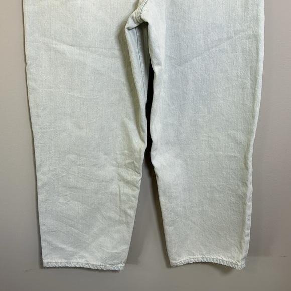 Free People Frank Dad Jean Sunday Blue Straight Leg Jeans Tapered Sz 29 NEW - Picture 8 of 10